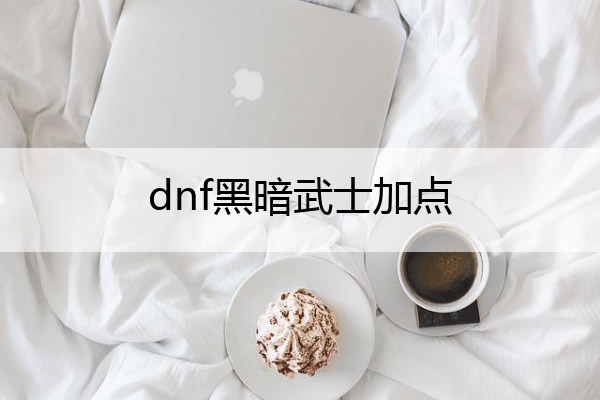 dnf黑暗武士加点(dnf黑暗武士加点2021)
