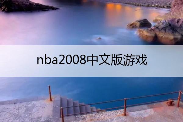 nba2008中文版游戏,nba2008中文版下载
